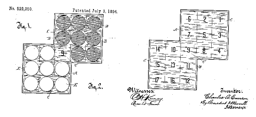 Emerson's Patent Diagrams Diagrams taken from Emerson's original patent